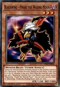 Blackwing - Pinaki the Waxing Moon [LDS2-EN039] Common | Jomio and Rueliete's Cards and Comics