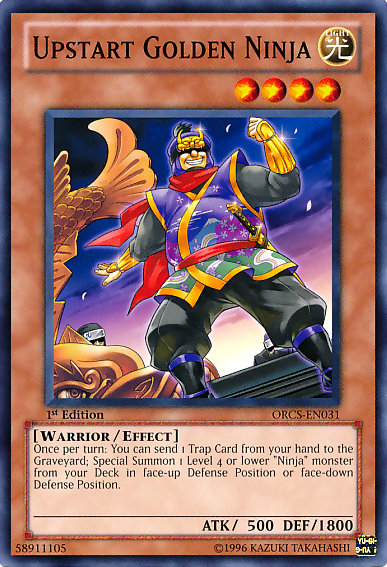 Upstart Golden Ninja [ORCS-EN031] Common | Jomio and Rueliete's Cards and Comics