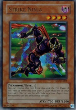 Strike Ninja [IOC-EN007] Ultra Rare | Jomio and Rueliete's Cards and Comics