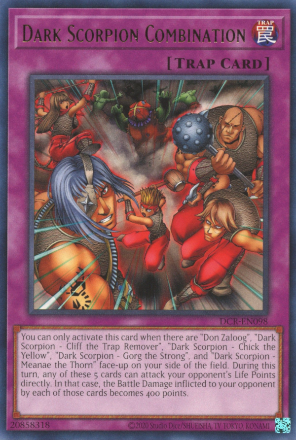 Dark Scorpion Combination [DCR-EN098] Rare | Jomio and Rueliete's Cards and Comics