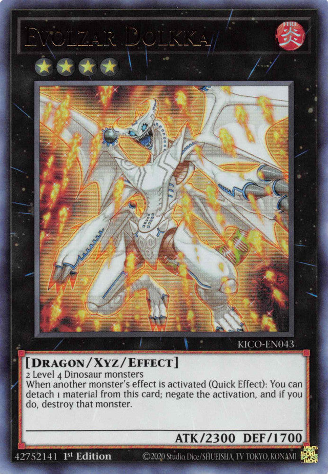 Evolzar Dolkka [KICO-EN043] Ultra Rare | Jomio and Rueliete's Cards and Comics