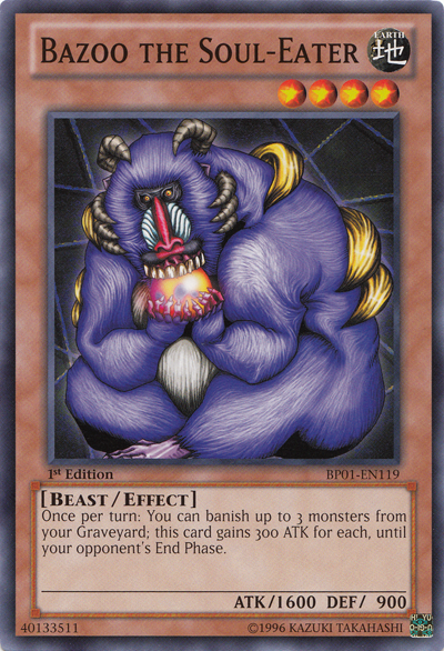 Bazoo the Soul-Eater [BP01-EN119] Common | Jomio and Rueliete's Cards and Comics