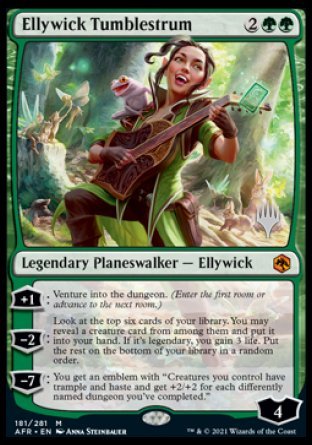 Ellywick Tumblestrum (Promo Pack) [Dungeons & Dragons: Adventures in the Forgotten Realms Promos] | Jomio and Rueliete's Cards and Comics