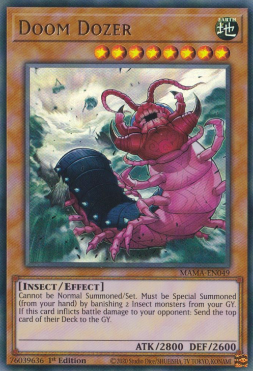 Doom Dozer [MAMA-EN049] Ultra Rare | Jomio and Rueliete's Cards and Comics