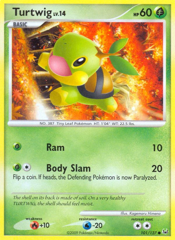Turtwig (101/127) [Platinum: Base Set] | Jomio and Rueliete's Cards and Comics