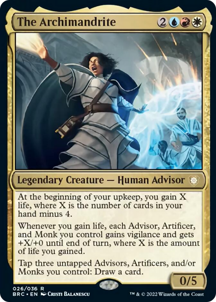 The Archimandrite [The Brothers' War Commander] | Jomio and Rueliete's Cards and Comics