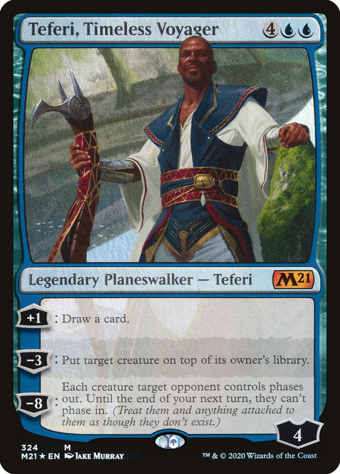 Teferi, Timeless Voyager [Core Set 2021] | Jomio and Rueliete's Cards and Comics