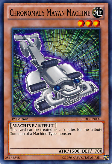 Chronomaly Mayan Machine [REDU-EN009] Common | Jomio and Rueliete's Cards and Comics