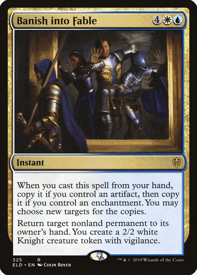Banish into Fable [Throne of Eldraine] | Jomio and Rueliete's Cards and Comics