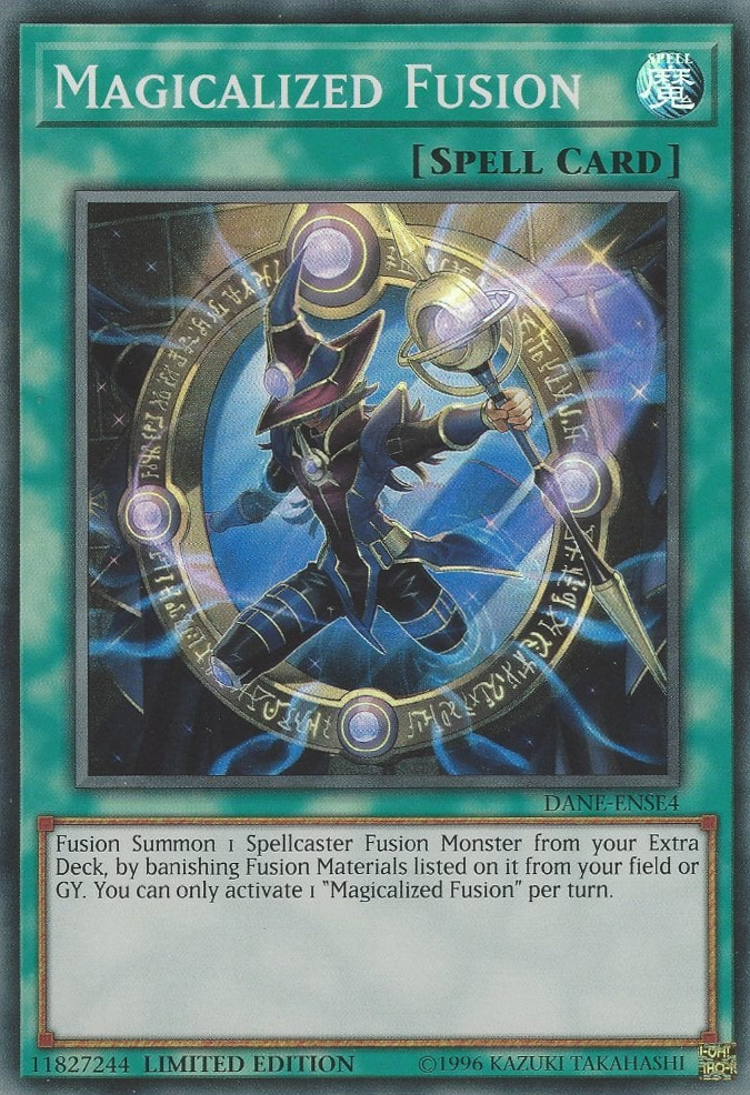 Magicalized Fusion [DANE-ENSE4] Super Rare | Jomio and Rueliete's Cards and Comics