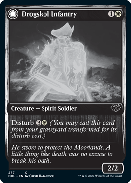 Drogskol Infantry // Drogskol Armaments [Innistrad: Double Feature] | Jomio and Rueliete's Cards and Comics