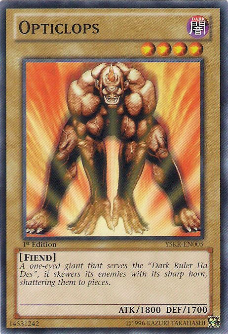 Opticlops [YSKR-EN005] Common | Jomio and Rueliete's Cards and Comics
