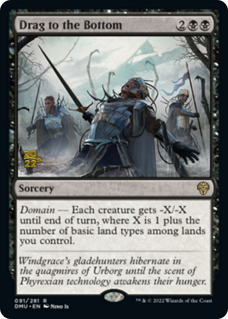Drag to the Bottom [Dominaria United Prerelease Promos] | Jomio and Rueliete's Cards and Comics
