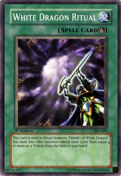 White Dragon Ritual [SKE-025] Common | Jomio and Rueliete's Cards and Comics