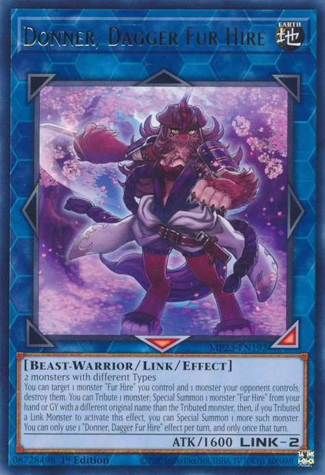 Donner, Dagger Fur Hire [MP23-EN192] Rare | Jomio and Rueliete's Cards and Comics