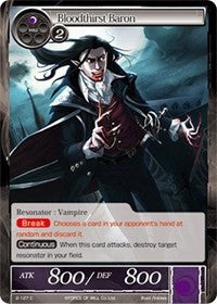 Bloodthirst Baron (2-127) [Starter Deck: Jet Black Phantom] | Jomio and Rueliete's Cards and Comics