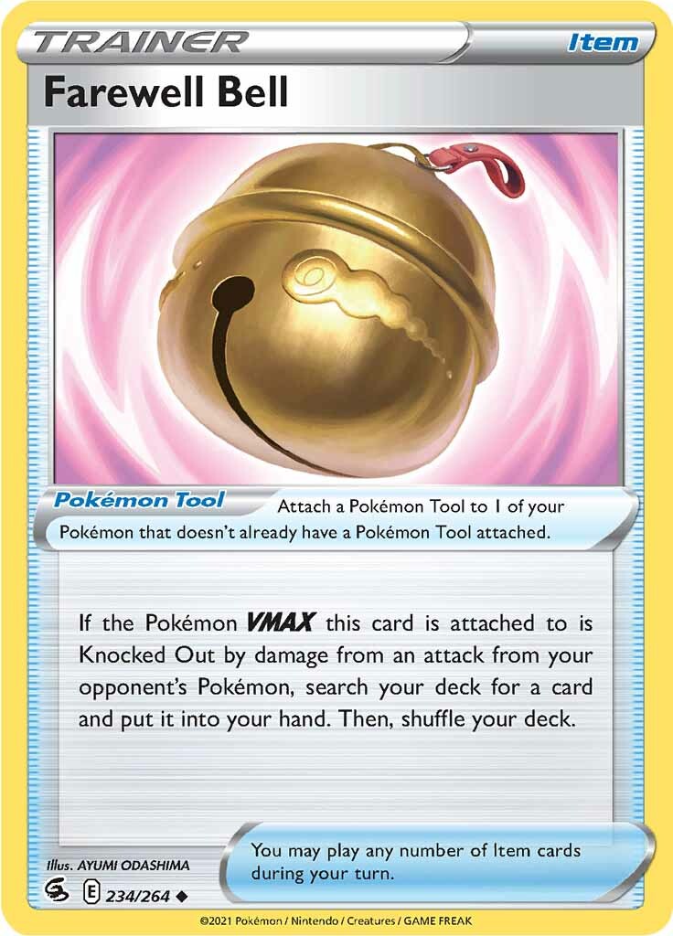 Farewell Bell (234/264) [Sword & Shield: Fusion Strike] | Jomio and Rueliete's Cards and Comics