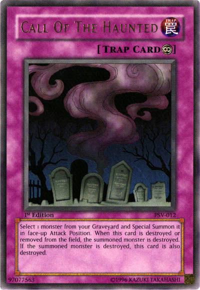 Call Of The Haunted [PSV-012] Ultra Rare | Jomio and Rueliete's Cards and Comics