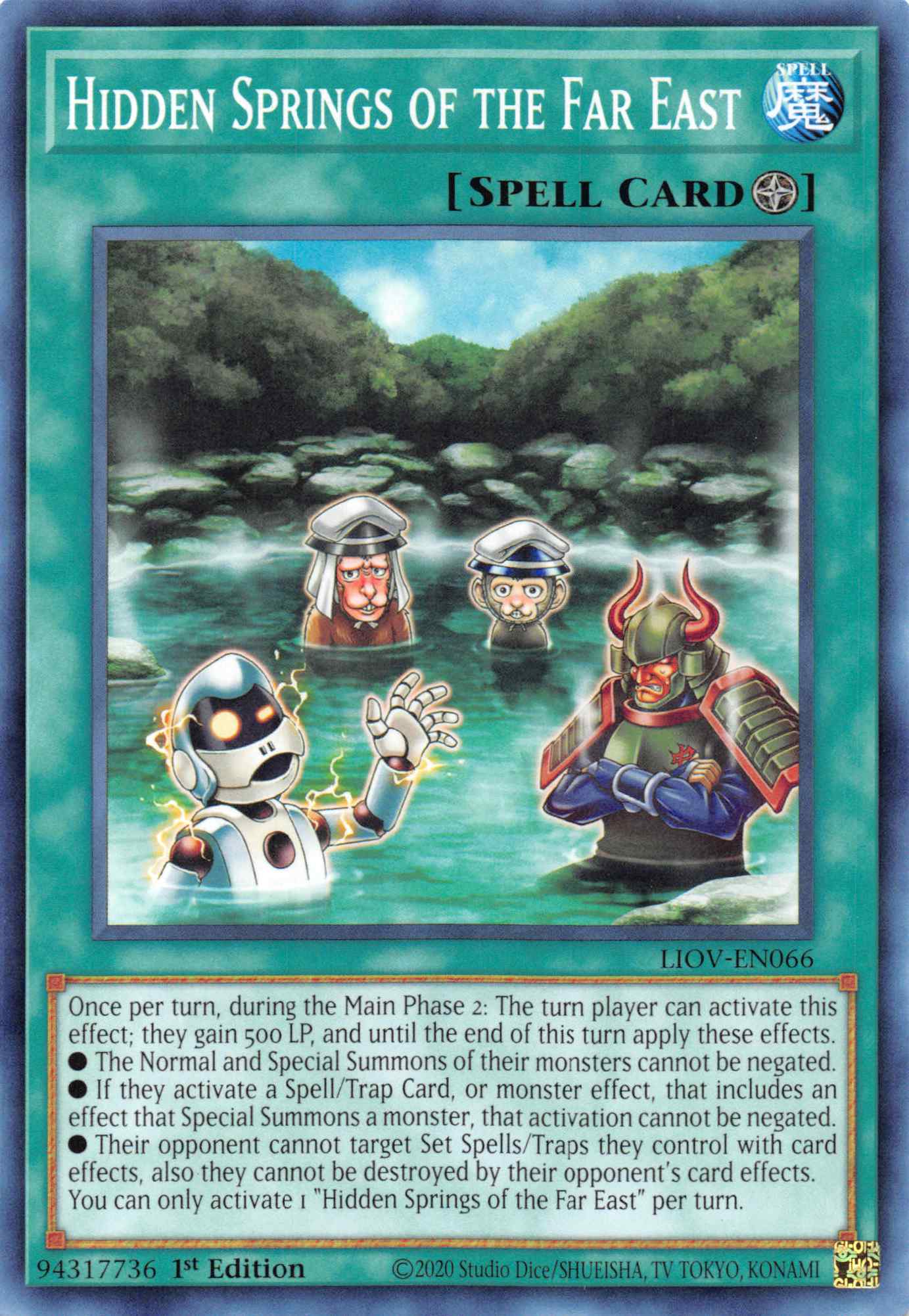 Hidden Springs of the Far East [LIOV-EN066] Common | Jomio and Rueliete's Cards and Comics