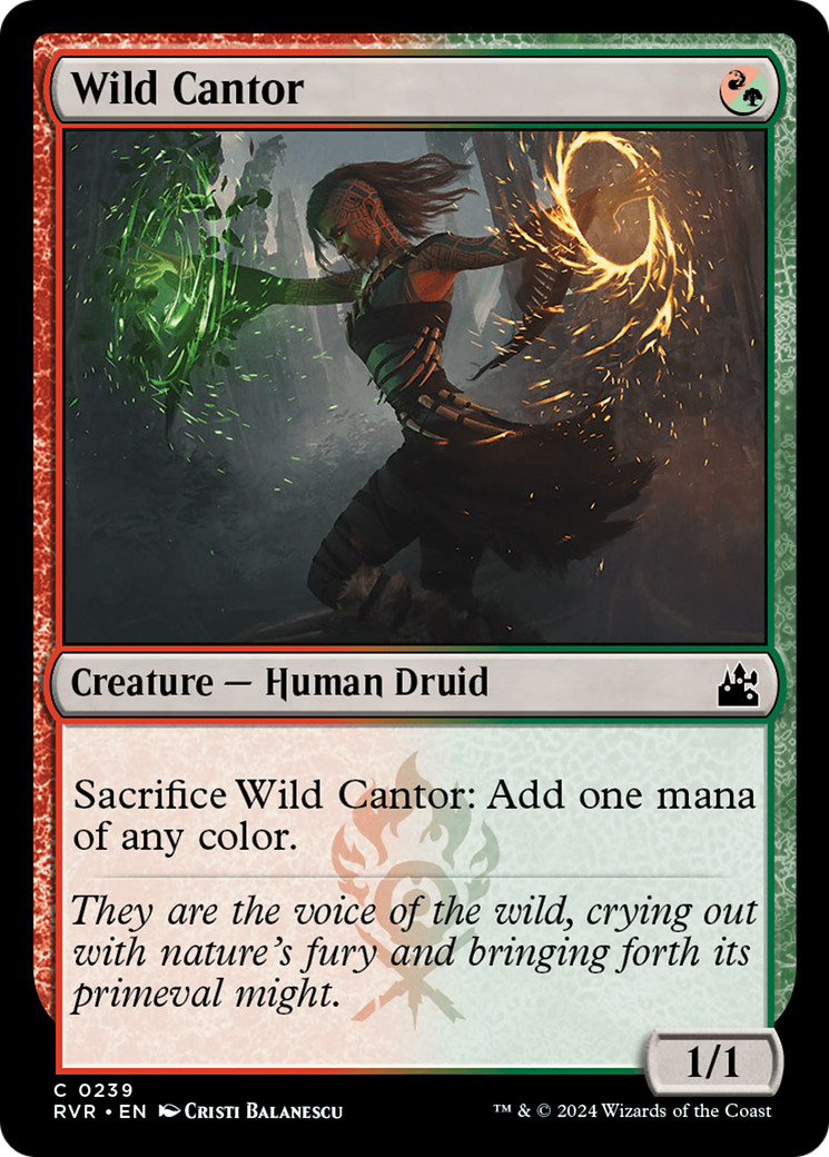 Wild Cantor [Ravnica Remastered] | Jomio and Rueliete's Cards and Comics