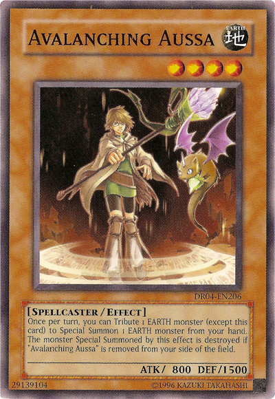 Avalanching Aussa [DR04-EN206] Common | Jomio and Rueliete's Cards and Comics