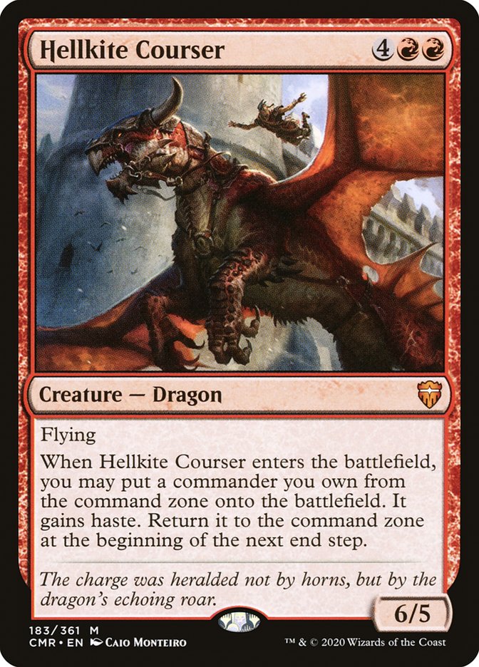 Hellkite Courser [Commander Legends] | Jomio and Rueliete's Cards and Comics