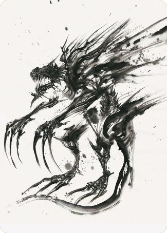 Phyrexian Obliterator Art Card [Phyrexia: All Will Be One Art Series] | Jomio and Rueliete's Cards and Comics