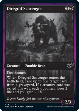 Diregraf Scavenger [Innistrad: Double Feature] | Jomio and Rueliete's Cards and Comics