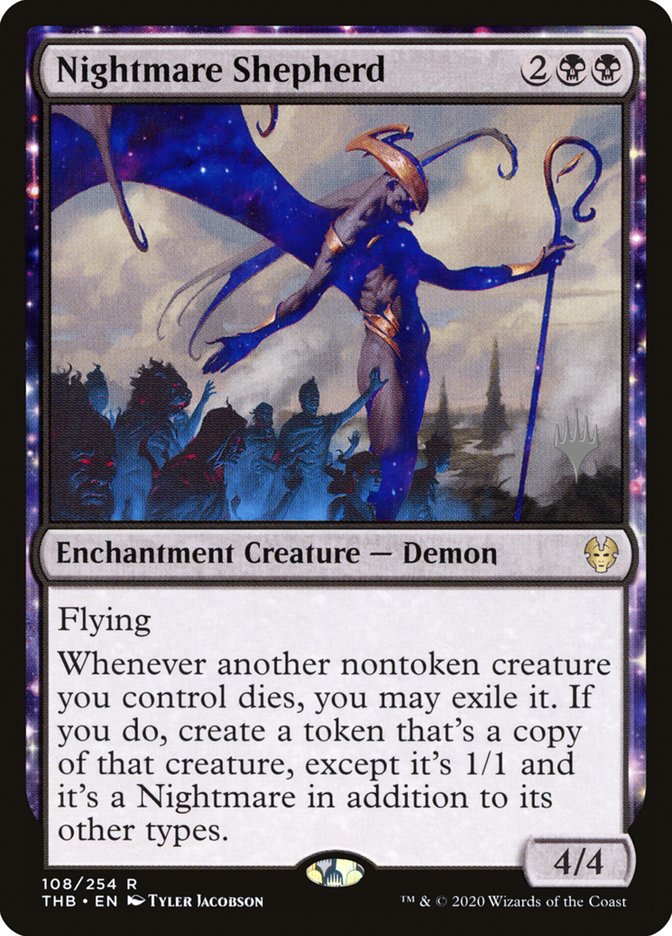 Nightmare Shepherd (Promo Pack) [Theros Beyond Death Promos] | Jomio and Rueliete's Cards and Comics