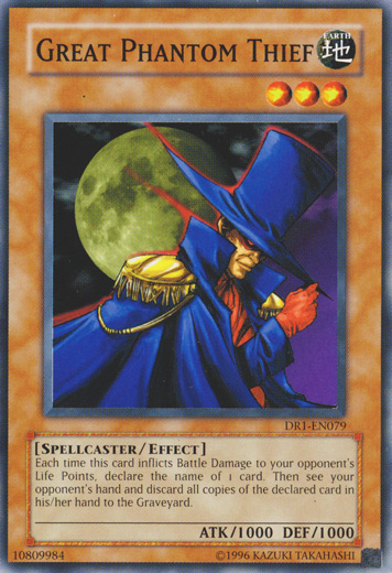 Great Phantom Thief [DR1-EN079] Common | Jomio and Rueliete's Cards and Comics