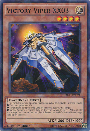 Victory Viper XX03 (Shatterfoil) [BP03-EN021] Common | Jomio and Rueliete's Cards and Comics