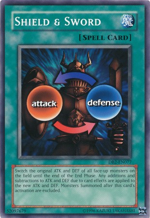 Shield & Sword [DB2-EN077] Common | Jomio and Rueliete's Cards and Comics