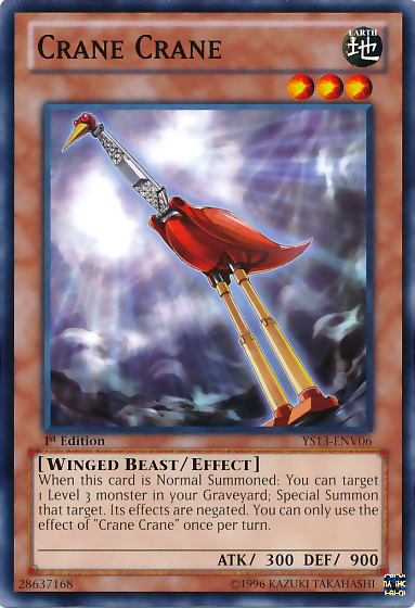 Crane Crane [YS13-ENV06] Common | Jomio and Rueliete's Cards and Comics