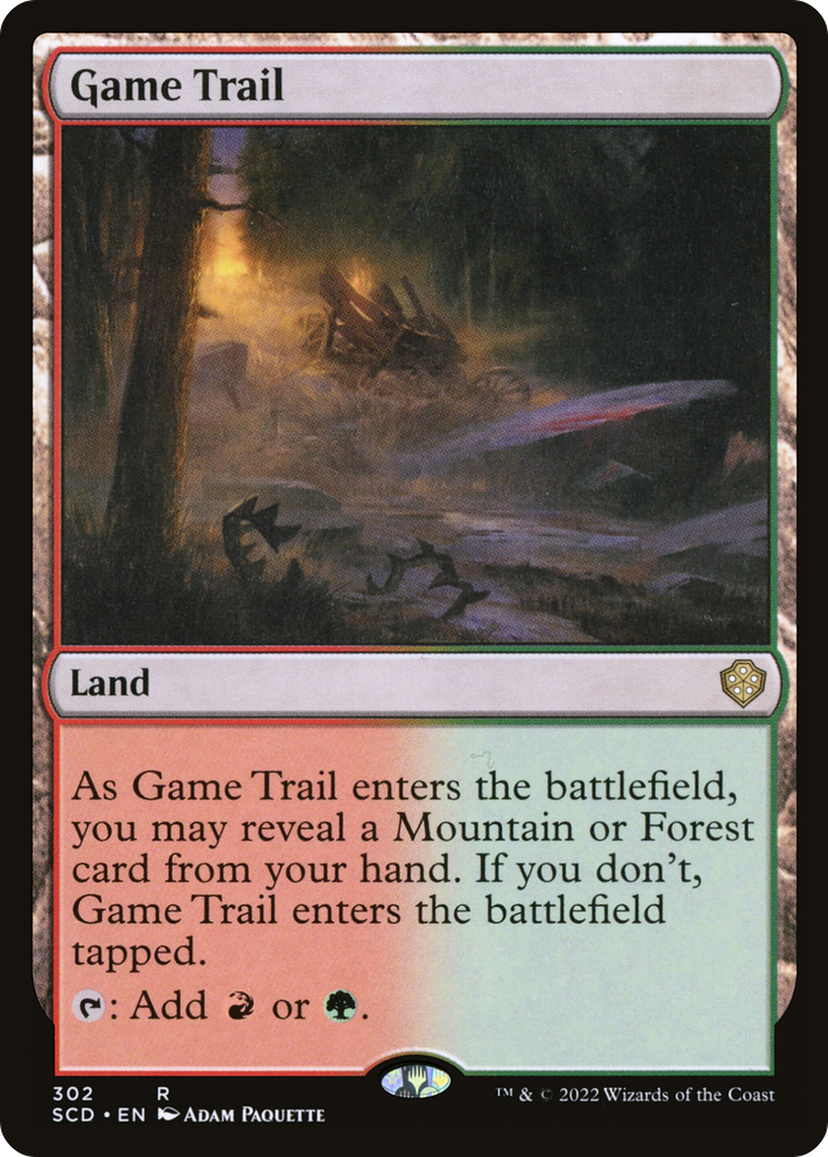 Game Trail [Starter Commander Decks] | Jomio and Rueliete's Cards and Comics