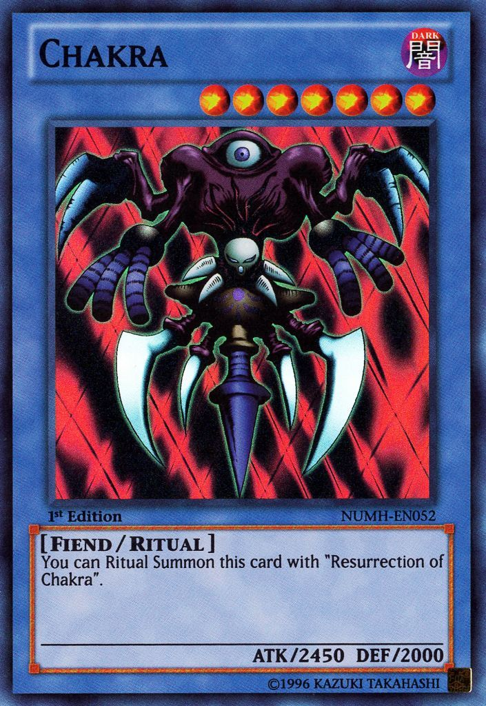 Chakra [NUMH-EN052] Super Rare | Jomio and Rueliete's Cards and Comics