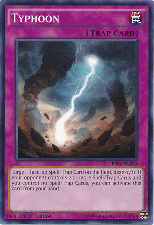 Typhoon [BP03-EN235] Common | Jomio and Rueliete's Cards and Comics