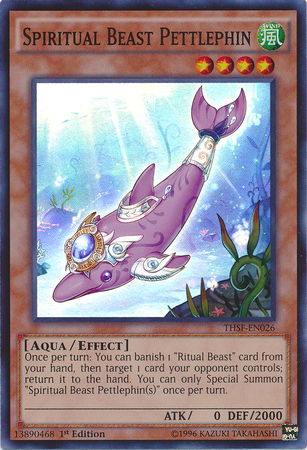 Spiritual Beast Pettlephin [THSF-EN026] Super Rare | Jomio and Rueliete's Cards and Comics