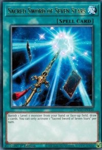 Sacred Sword of Seven Stars [MAGO-EN150] Rare | Jomio and Rueliete's Cards and Comics