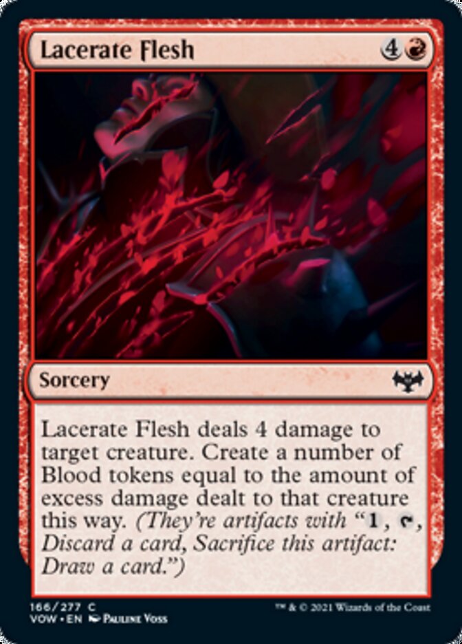 Lacerate Flesh [Innistrad: Crimson Vow] | Jomio and Rueliete's Cards and Comics