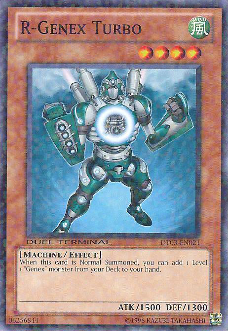 R-Genex Turbo [DT03-EN021] Common | Jomio and Rueliete's Cards and Comics