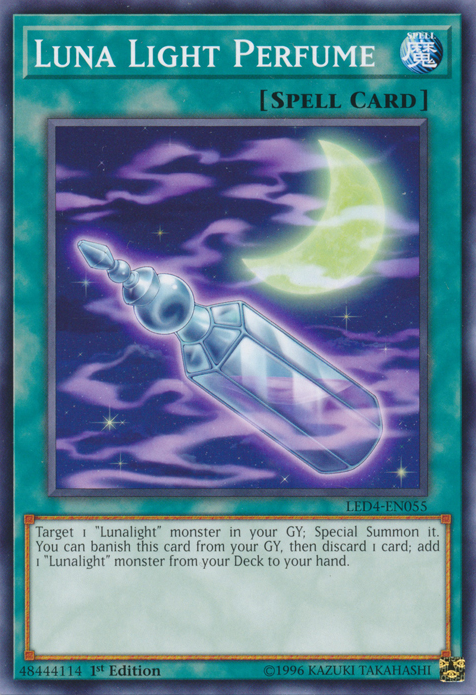 Luna Light Perfume [LED4-EN055] Common | Jomio and Rueliete's Cards and Comics