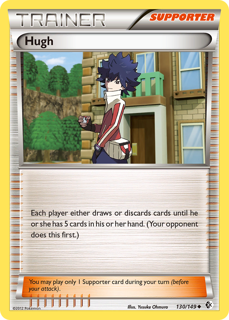Hugh (130/149) [Black & White: Boundaries Crossed] | Jomio and Rueliete's Cards and Comics
