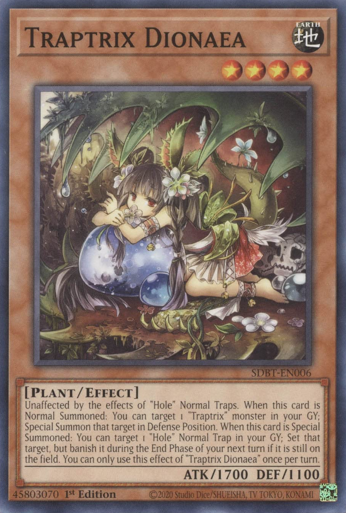 Traptrix Dionaea [SDBT-EN006] Common | Jomio and Rueliete's Cards and Comics