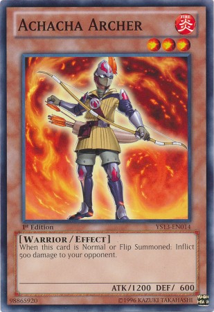 Achacha Archer [YS13-EN014] Common | Jomio and Rueliete's Cards and Comics