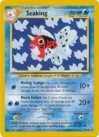 Seaking (37/64) [Neo Revelation Unlimited] | Jomio and Rueliete's Cards and Comics