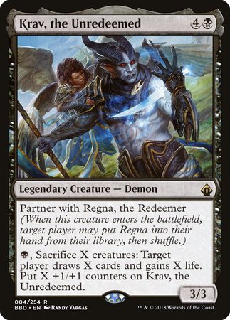 Krav, the Unredeemed [Battlebond] | Jomio and Rueliete's Cards and Comics