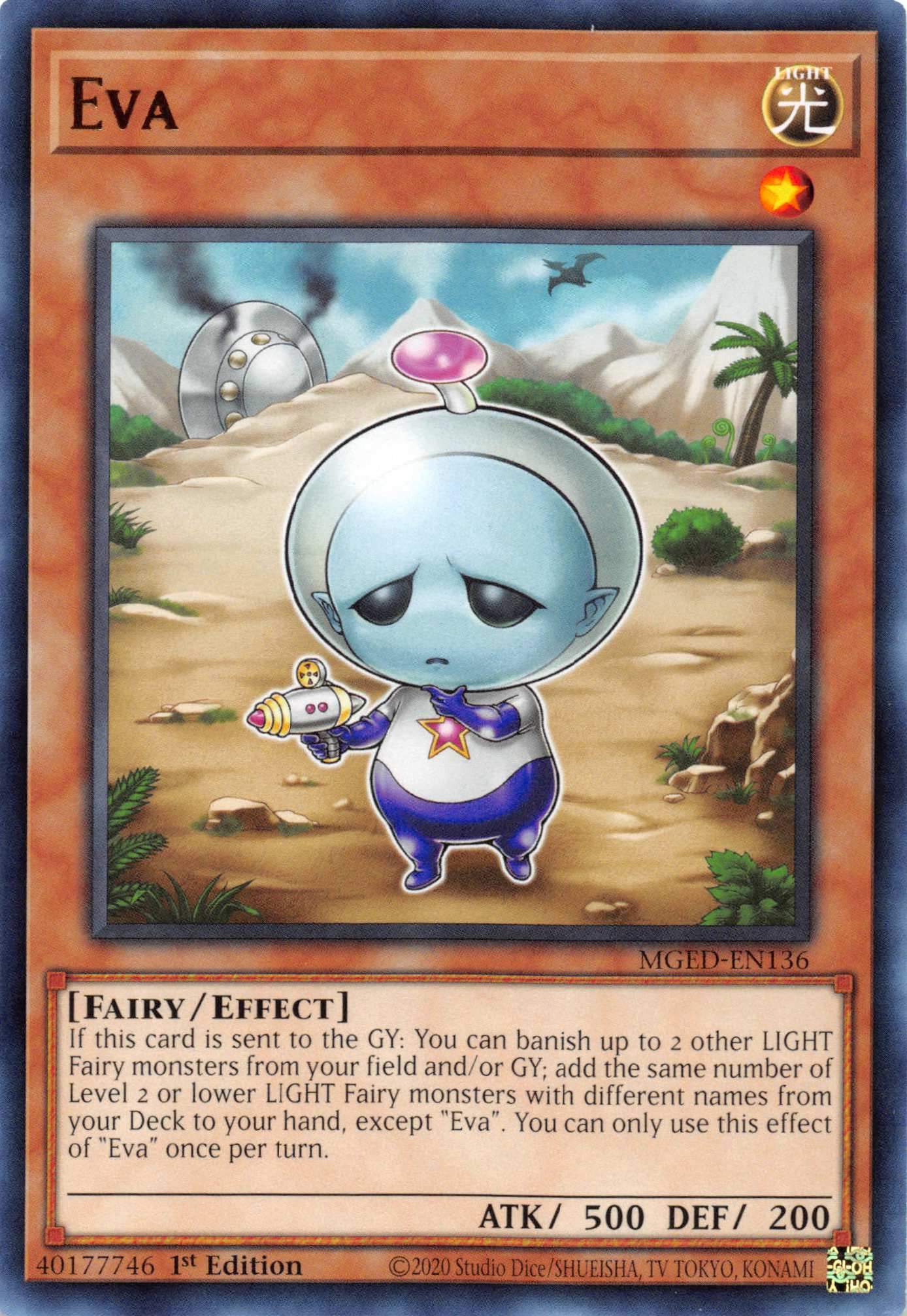 Eva [MGED-EN136] Rare | Jomio and Rueliete's Cards and Comics