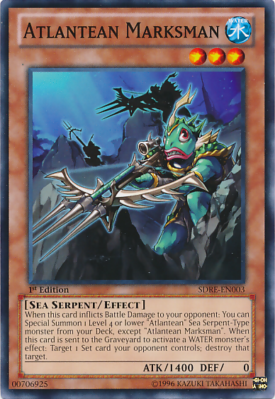 Atlantean Marksman [SDRE-EN003] Common | Jomio and Rueliete's Cards and Comics
