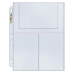 Ultra PRO: Platinum Hologram 3-Pocket Pages - 3-Holes (4" x 6" / 100-Pack) | Jomio and Rueliete's Cards and Comics
