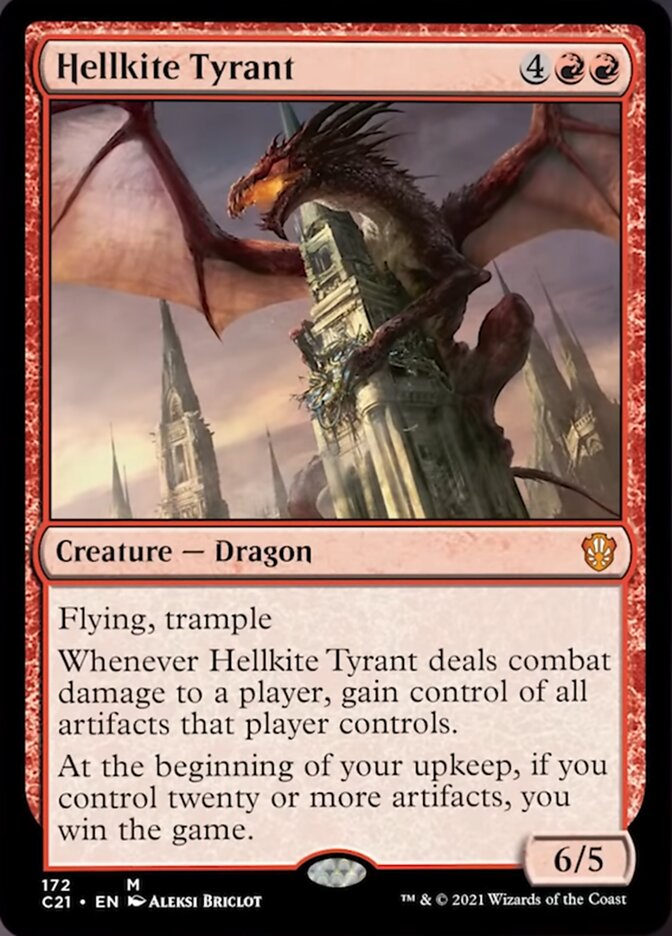 Hellkite Tyrant [Commander 2021] | Jomio and Rueliete's Cards and Comics